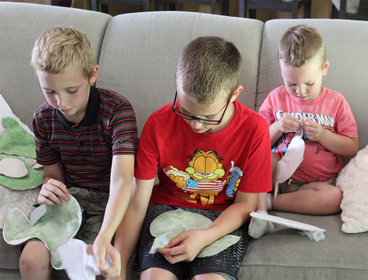 Little Fingers, Big Help: Let the kids Peel the Paper!