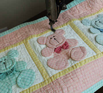 Bear Hugs – Dimensional Paper Piecing Quilt Block Pattern