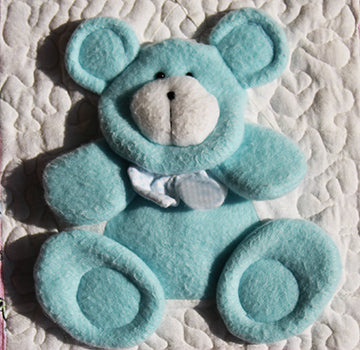 Bear Hugs – Dimensional Paper Piecing Quilt Block Pattern