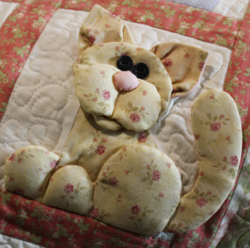 The Cat’s Meow - Puppy Pals – Dimensional Paper Piecing Quilt Block Pattern