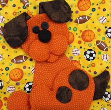 The Cat’s Meow - Puppy Pals – Dimensional Paper Piecing Quilt Block Pattern