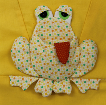 Leap Frog – Dimensional Paper Piecing Quilt Pattern