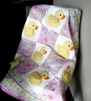 Duck Quilt (Machine Embroidery)
