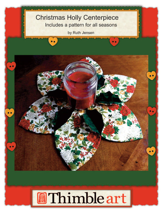 Christmas Holly Centerpiece