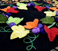 Fall Wreath (Machine Embroidery)