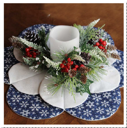 Winter Season Fold'n Stitch