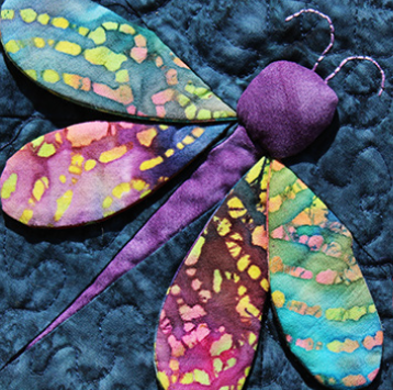 Dragonfly Dream – Dimensional Paper Piecing Quilt Block Pattern