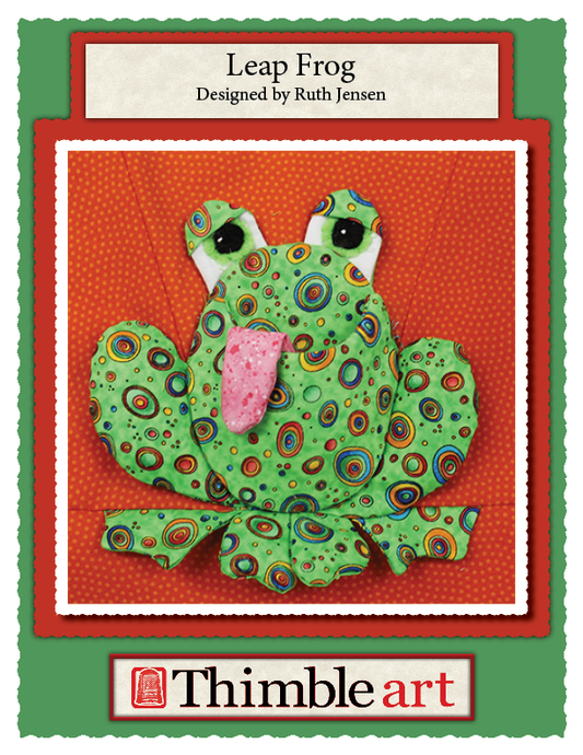 Leap Frog – Dimensional Paper Piecing Quilt Pattern