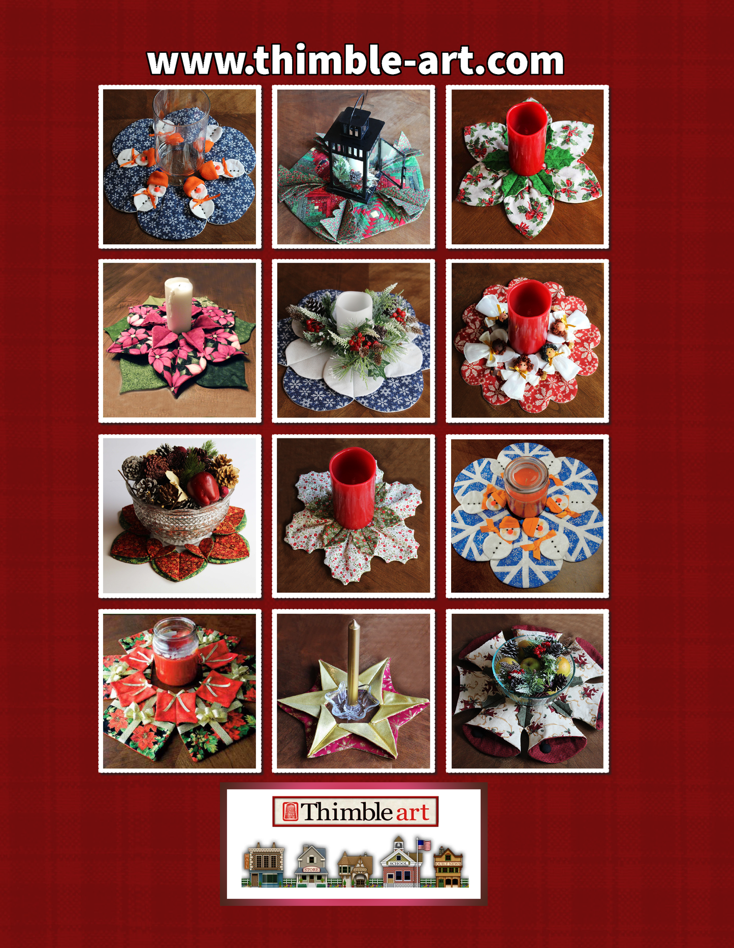 Winter Season Fold'n Stitch