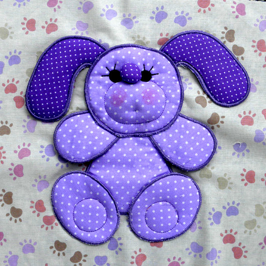 Bunny and Bear, Kitty and Puppy (Machine Embroidery)